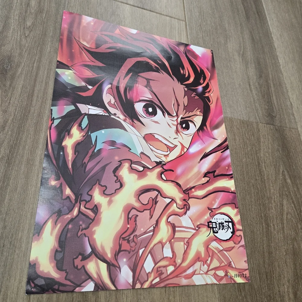Anime Demon Slayer Character Poster Length 16.5